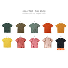 將圖片載入圖庫檢視器 (#31-40) Fine 265g Cotton T-Shirt