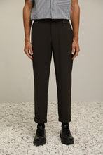 將圖片載入圖庫檢視器 Slim Fit Turn-up Trousers (GN)
