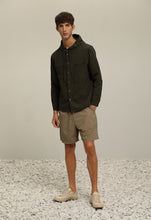 將圖片載入圖庫檢視器 Seersucker Cotton Mixed Shirt (GN)