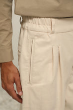 將圖片載入圖庫檢視器 Twill Cotton Tapered Trousers (BE)