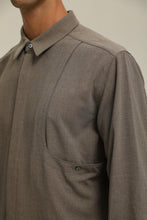 將圖片載入圖庫檢視器 Curve Chest Pocket Shirt (BN)
