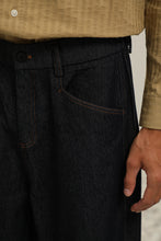 將圖片載入圖庫檢視器 Denim Coarse-Textured Trousers (DN)