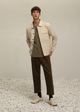 將圖片載入圖庫檢視器 Relaxed-Fit Cotton Twill Jacket (BE)