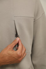 將圖片載入圖庫檢視器 Cotton Mixed Pocket Sweater (GY)