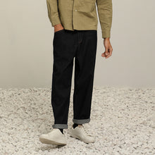 將圖片載入圖庫檢視器 Denim Coarse-Textured Trousers (DN)