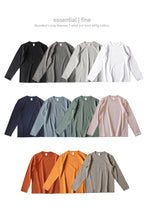 將圖片載入圖庫檢視器 Fine 265g Cotton Long Sleeves T-Shirt