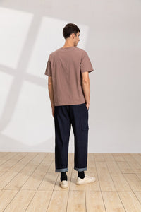 Oval Shape Pocket T-Shirt (PK)
