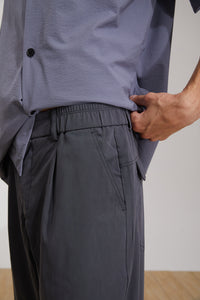 Elastic Viscose Tapered Trousers (GY)