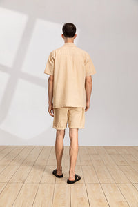 Seersucker Cotton Shorts (KH)
