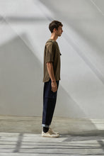 將圖片載入圖庫檢視器 V-neck Linen Loose T-Shirt (GN)