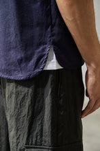 將圖片載入圖庫檢視器 V-neck Linen Loose T-Shirt (NY)