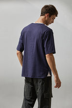 將圖片載入圖庫檢視器 V-neck Linen Loose T-Shirt (NY)