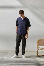 將圖片載入圖庫檢視器 V-neck Linen Loose T-Shirt (NY)