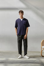 將圖片載入圖庫檢視器 V-neck Linen Loose T-Shirt (NY)