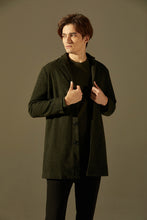 Load image into Gallery viewer, Green Dotted Coat