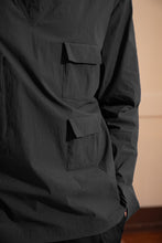 Load image into Gallery viewer, Loose-Collar Cotton Shirt (BK)