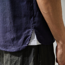 將圖片載入圖庫檢視器 V-neck Linen Loose T-Shirt (NY)
