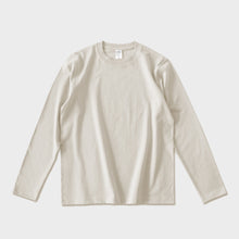 將圖片載入圖庫檢視器 Fine 265g Cotton Long Sleeves T-Shirt