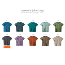 將圖片載入圖庫檢視器 (#41-49) Fine 265g Cotton T-Shirt
