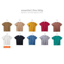 將圖片載入圖庫檢視器 (#41-49) Fine 265g Cotton T-Shirt
