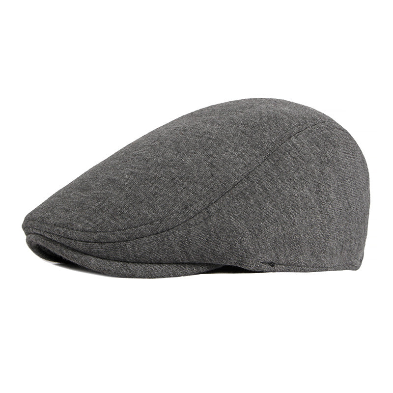 Elastic Cotton Flat Cap