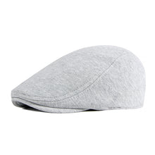 Load image into Gallery viewer, Elastic Cotton Flat Cap
