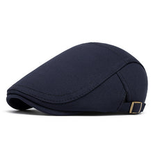 將圖片載入圖庫檢視器 (CAP37) Buckled Flat Cap
