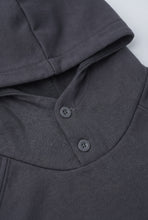 Load image into Gallery viewer, (HD03NY) Brush Cotton Button Hoodie
