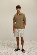 Load image into Gallery viewer, (IT01GN) Buttonless Knit Polo Shirt
