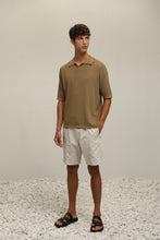 Load image into Gallery viewer, (IT01GN) Buttonless Knit Polo Shirt
