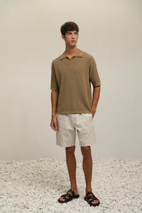 (SP10GY) Tailored Chino Shorts