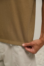Load image into Gallery viewer, (IT01GN) Buttonless Knit Polo Shirt

