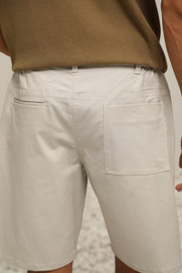 (SP10GY) Tailored Chino Shorts