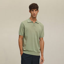 將圖片載入圖庫檢視器 (IT07LG) Buttonless Knit Polo Shirt

