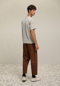 (P46BN) Dobby Cotton Mixtured Trousers (BN)