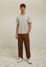 Load image into Gallery viewer, (T21GY) Relaxed-Fit Texture T-Shirt
