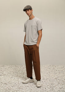(P46BN) Dobby Cotton Mixtured Trousers (BN)