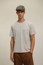 Load image into Gallery viewer, (T21GY) Relaxed-Fit Texture T-Shirt
