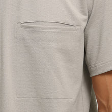 Load image into Gallery viewer, (T21GY) Relaxed-Fit Texture T-Shirt
