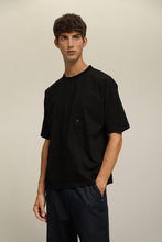 將圖片載入圖庫檢視器 (T22BK) Seersucker ContrastT-shirt

