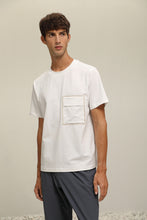 將圖片載入圖庫檢視器 (T31WH) Regular-Fit Square Print T-Shirt
