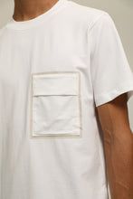 將圖片載入圖庫檢視器 (T31WH) Regular-Fit Square Print T-Shirt
