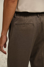 Load image into Gallery viewer, (IP19BN) Pleated Slim-Fit Flannel Trousers
