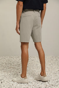 (ISP04GY) Anti-wrinkle Slim-Fit Shorts