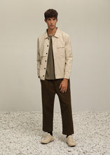 將圖片載入圖庫檢視器 Twill Cotton Tapered Trousers (GN)
