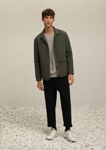 Twill Cotton Tapered Trousers (NY)