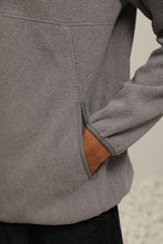 將圖片載入圖庫檢視器 Textured V-neck Sweater (GY)
