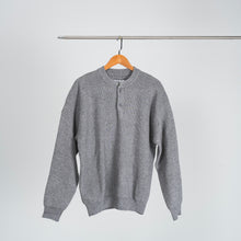 Load image into Gallery viewer, (IT08GY) Buttoned Knit Sweater
