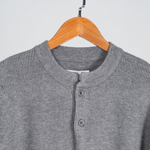 Load image into Gallery viewer, (IT08GY) Buttoned Knit Sweater
