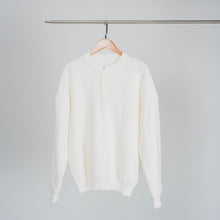 Load image into Gallery viewer, (IT08WH) Buttoned Knit Sweater
